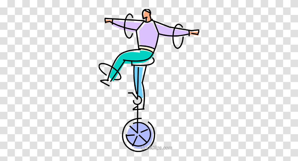 Unicycle Clipart Free Clipart, Utility Pole, Leisure Activities, Outdoors, Bow Transparent Png