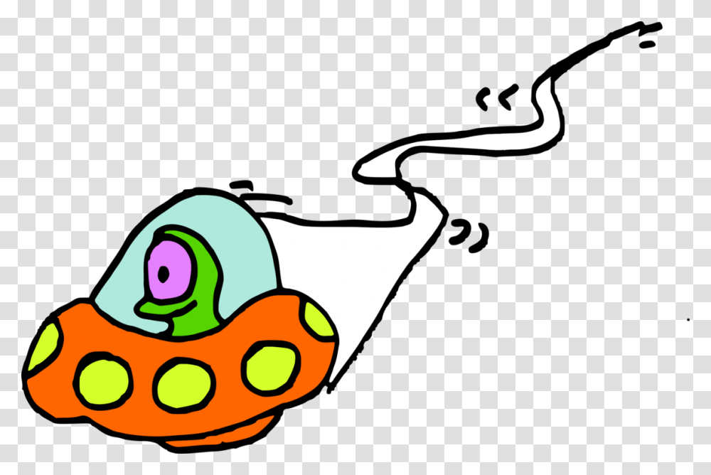 Unidentified Flying Object Cartoon Flying Saucer Ufo Flying, Number Transparent Png