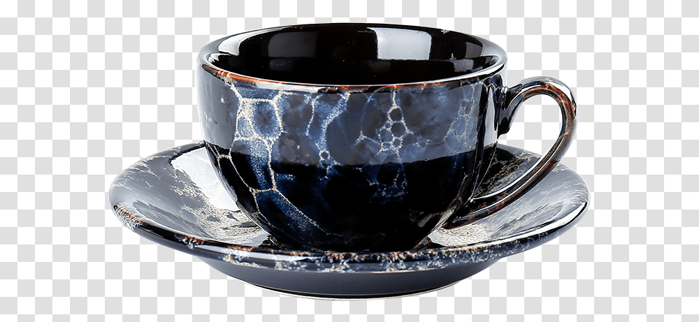 Uniho Elegant Tea Cup Saucer Espresso Cups And Mugs Cup, Pottery, Coffee Cup, Bowl, Vase Transparent Png