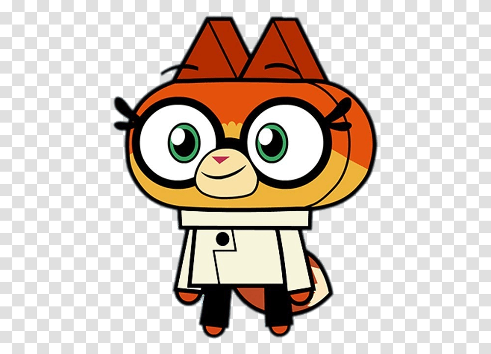 Unikitty Character Dr Unikitty Show Dr Fox, Face, Photography Transparent Png
