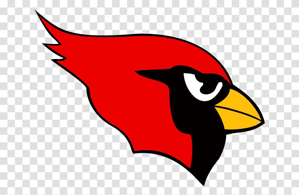 Union Academy Cardinal Logo Clipart Download Old Az Cardinals Logo, Bird, Animal, Penguin, Flamingo Transparent Png