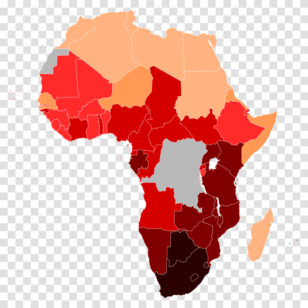 Union Africaine Pays Membres, Map, Diagram, Atlas, Plot Transparent Png