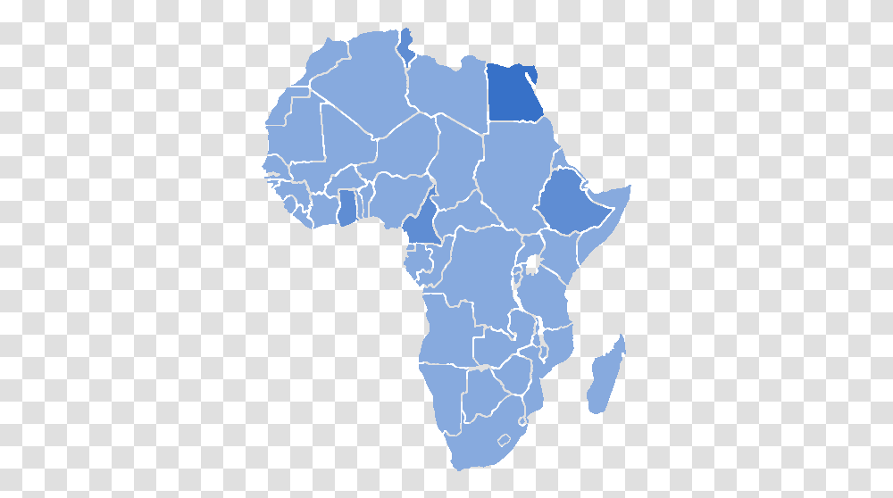 Union Africaine Pays Membres, Map, Diagram, Plot, Atlas Transparent Png