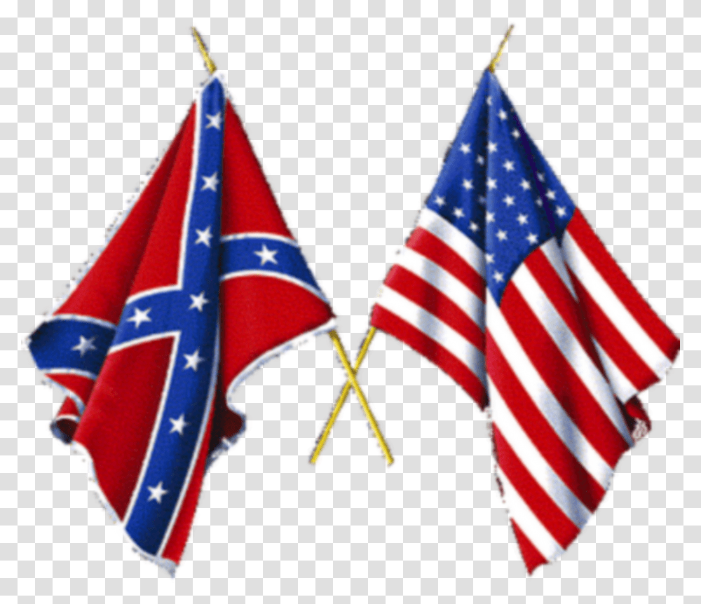 Union Confederate Flag Stuff Stuffing, American Flag Transparent Png