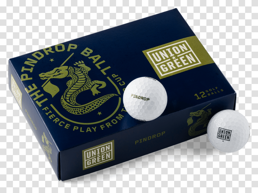 Union Green Pindrop For Golf, Ball, Golf Ball, Sport, Sports Transparent Png