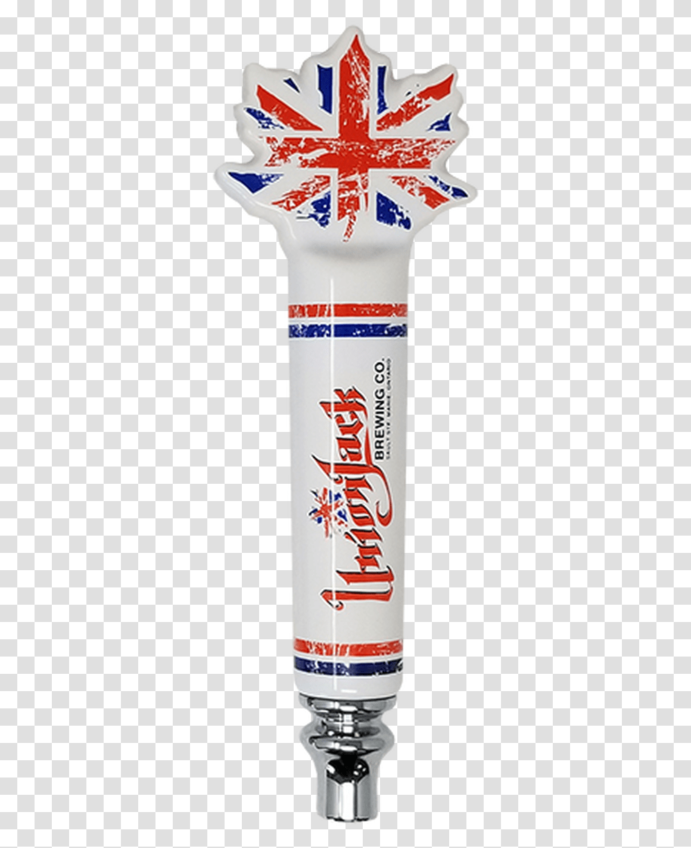 Union Jack Brewery Tap Handle Advent Candle, Bottle, Toothpaste, Cosmetics, Shampoo Transparent Png