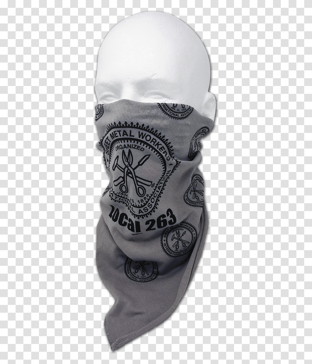 Union Made Bandana Skull, Clothing, Skin, Tattoo, Person Transparent Png