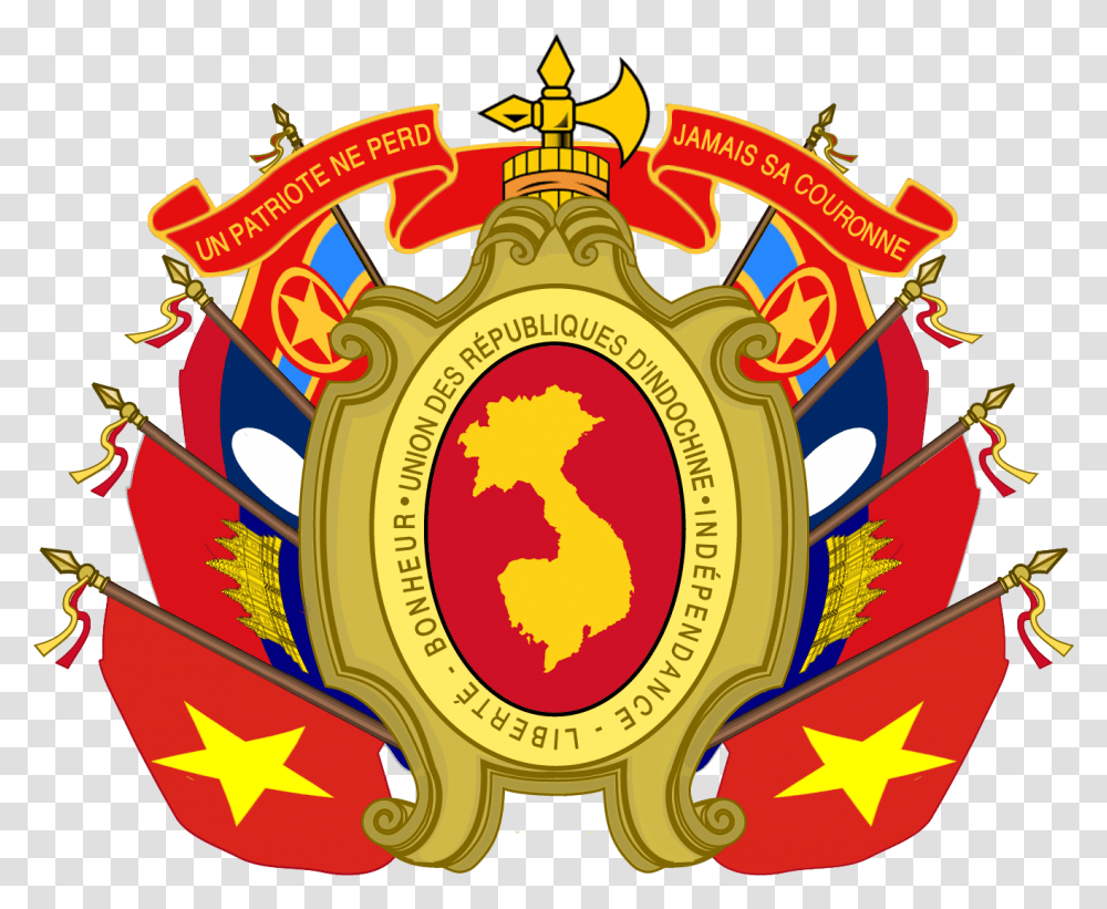 Union Of Indochina October, Logo, Trademark, Emblem Transparent Png