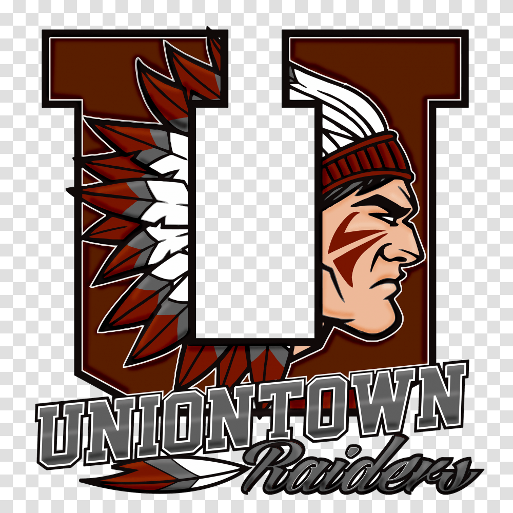 Uniontown Red Raiders Logo School, Poster, Advertisement, Flyer, Paper Transparent Png