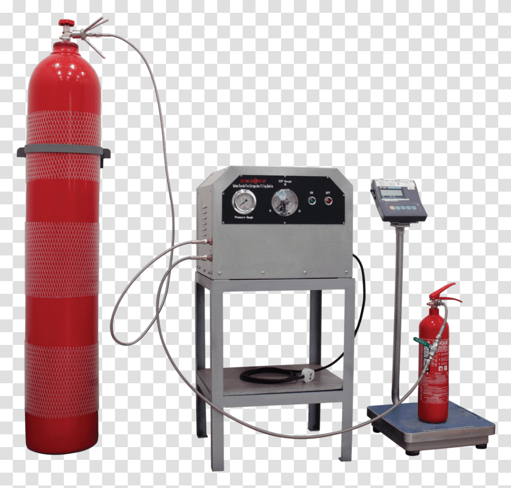 Unique Carbon Dioxide Refilling Machine Fire Extinguisher Refilling Machine, Weapon, Weaponry, Bomb, Dynamite Transparent Png
