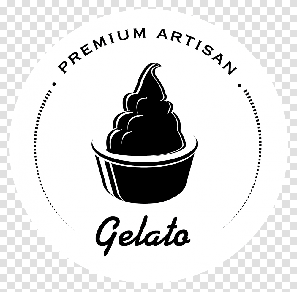 Unique Ice Cream Logo Design, Label, Dessert, Food Transparent Png