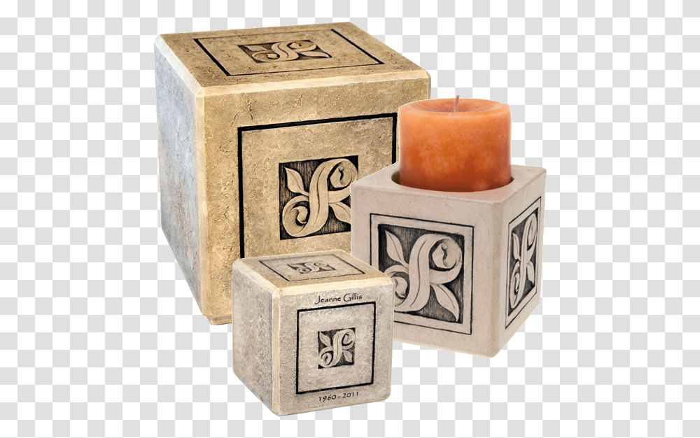Unique Square Cremation Urns, Candle, Mailbox, Letterbox, Soap Transparent Png