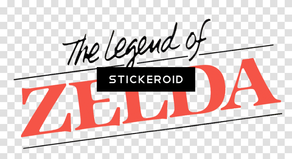 Unique The Legend Of Zelda Logo Free Download For Legend Of Zelda Nes, Label, Paper, Handwriting Transparent Png