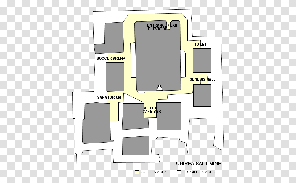 Unirea Salt Mine Map Mine Map, Diagram, Floor Plan, Plot, Room Transparent Png