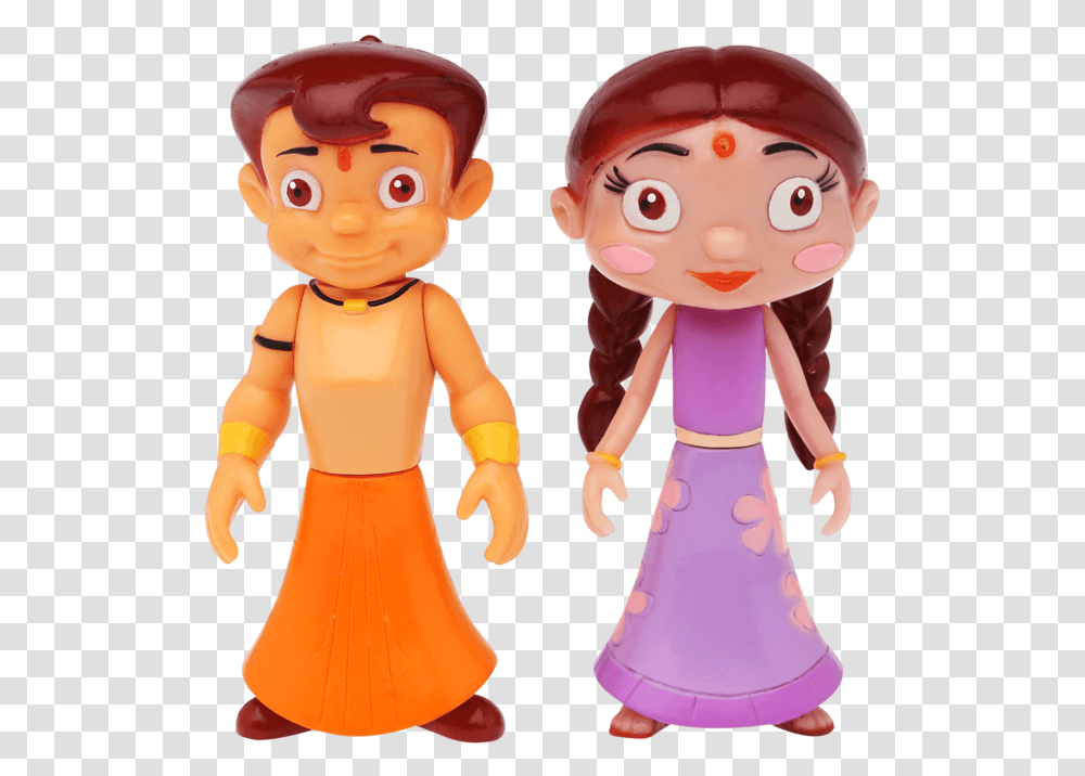Unisex Chhota Bheem And Chutki Action Figure Toy Chhota Bheem Action Figure, Doll, Person, Human, People Transparent Png