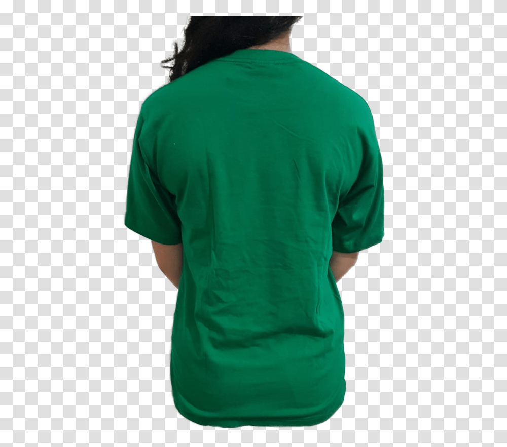 Unisex Pure Cotton Green Tshirt Polo Shirt, Clothing, Apparel, T-Shirt, Person Transparent Png