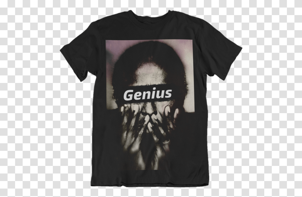 Unisex Tee Miles Davis Genius God Is An Astronaut Epitaph T Shirt, Apparel, T-Shirt, Person Transparent Png