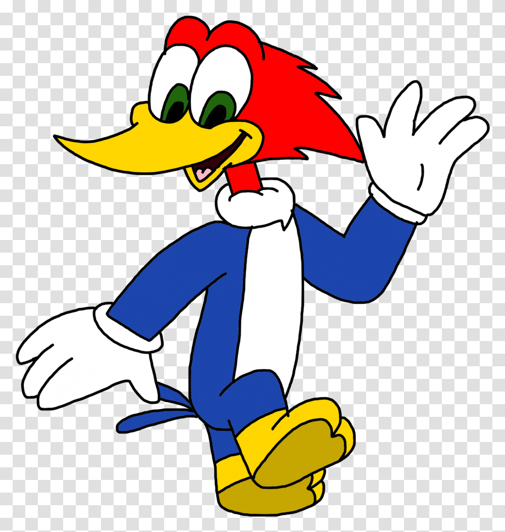 Unisex Woody Woodpecker 85 Cotton Beanie White Clipart Woody The Woodpecker, Performer, Person, Human, Mascot Transparent Png