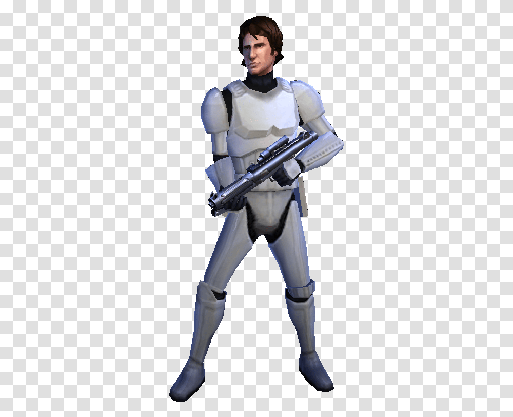 Unit Character Stormtrooper Han, Costume, Person, Human, Armor Transparent Png