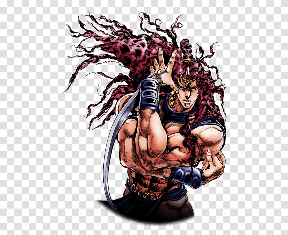 Unit Kars Jojo Stardust Shooters Kars, Comics, Book, Hand, Person Transparent Png