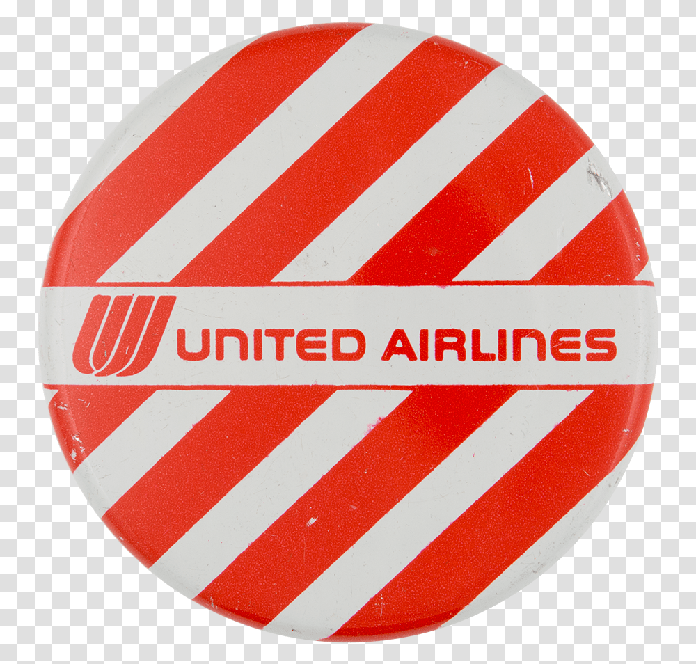 United Airlines Advertising Button Museum Continental Airlines, Road Sign, Label Transparent Png