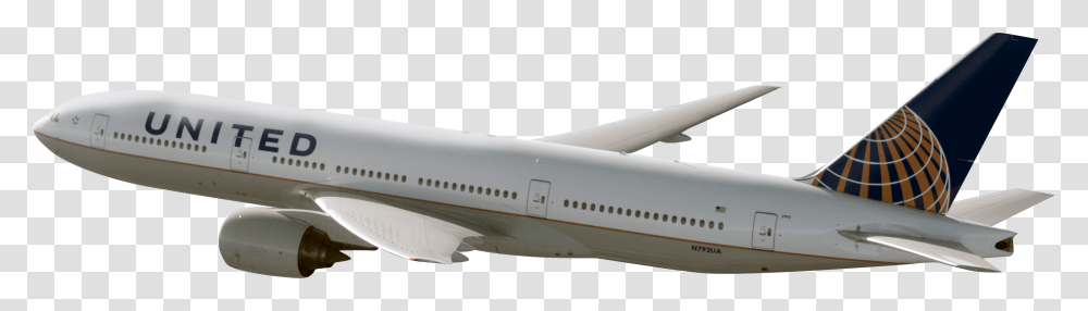 United Airlines Jet, Airplane, Aircraft, Vehicle, Transportation Transparent Png