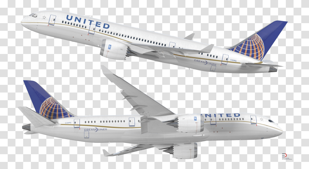 United Airlines Plane Clipart, Airplane, Aircraft, Vehicle, Transportation Transparent Png