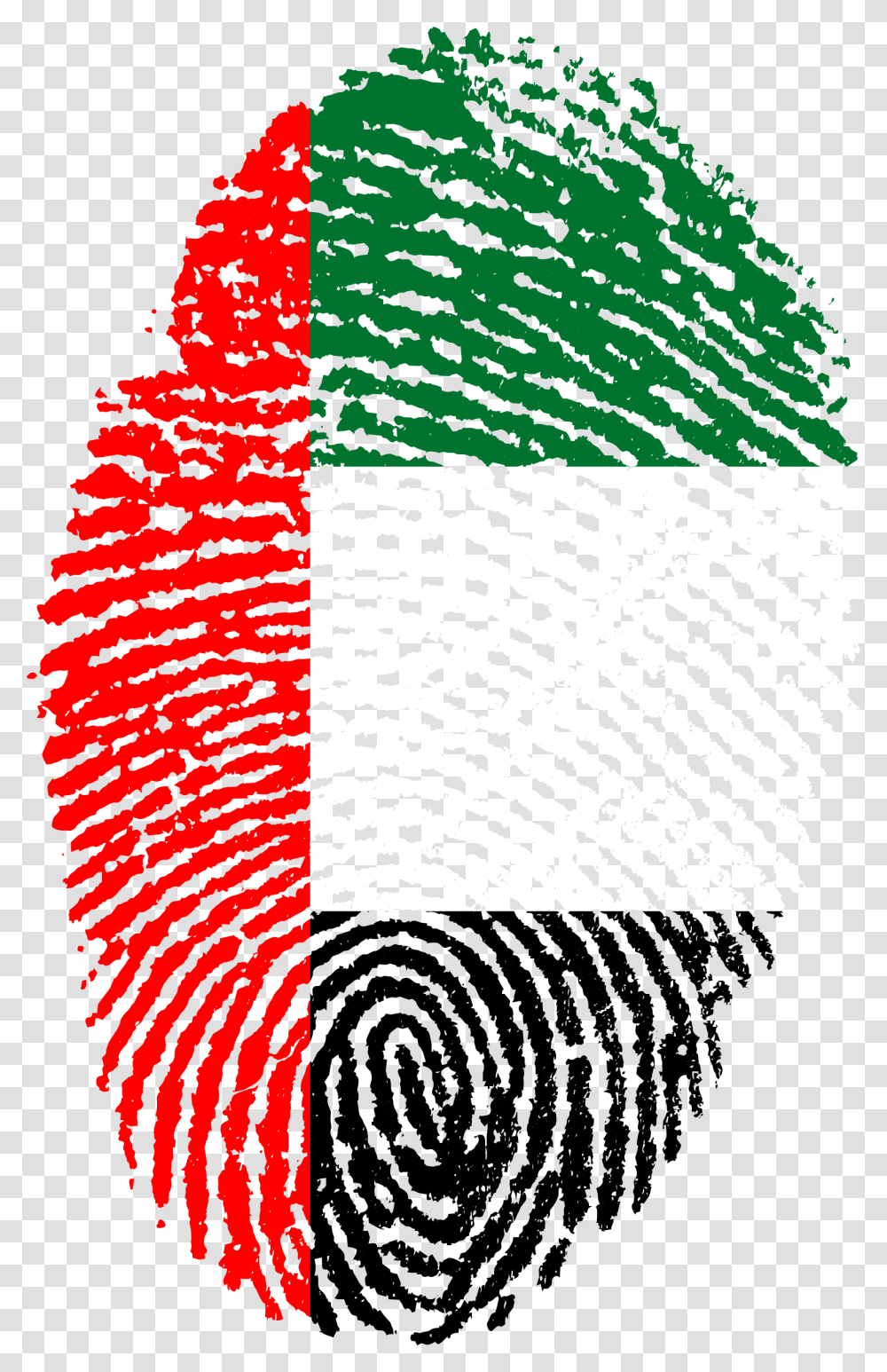 United Arab Emirates Flag Uae Flag Fingerprint, Rug, Modern Art Transparent Png