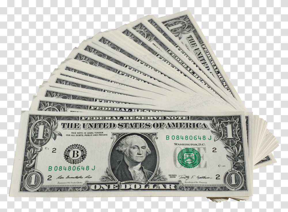 United Banknote Money Bill Dollar One Dollar Bills, Person Transparent Png