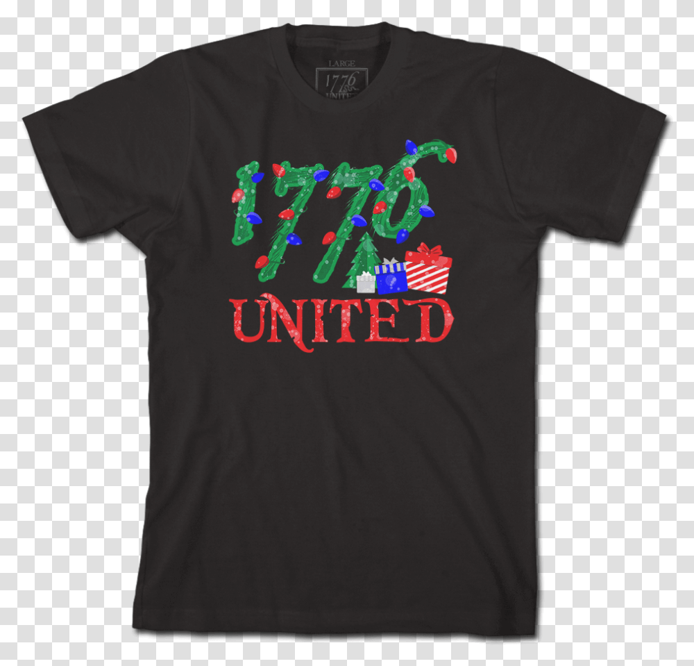 United Christmas Logo Tee Active Shirt, Clothing, Apparel, T-Shirt, Plant Transparent Png