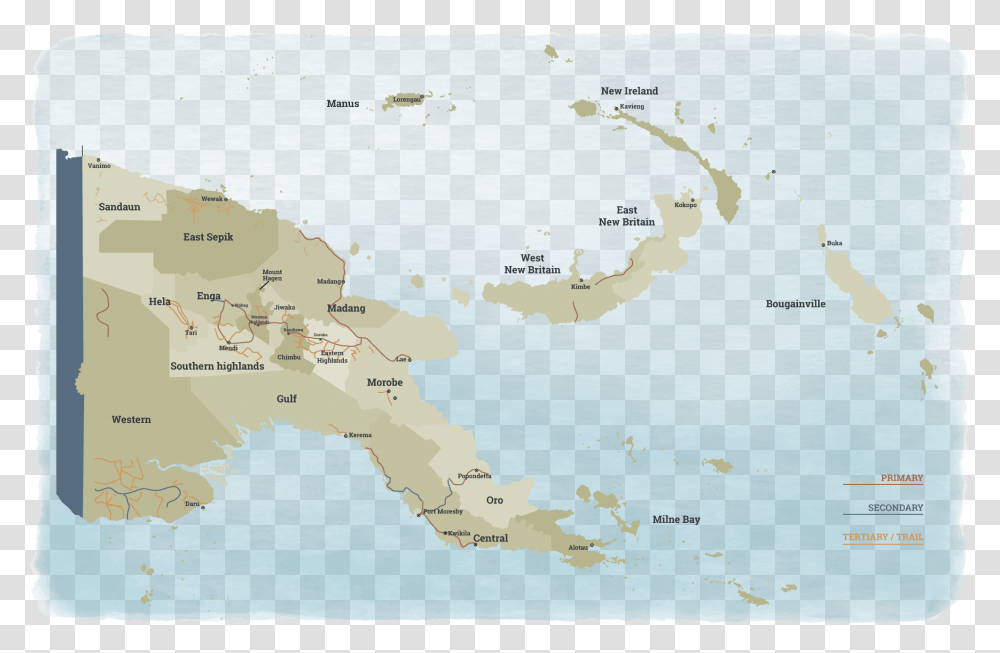 United Church In Papua New Guinea, Map, Diagram, Plot, Atlas Transparent Png