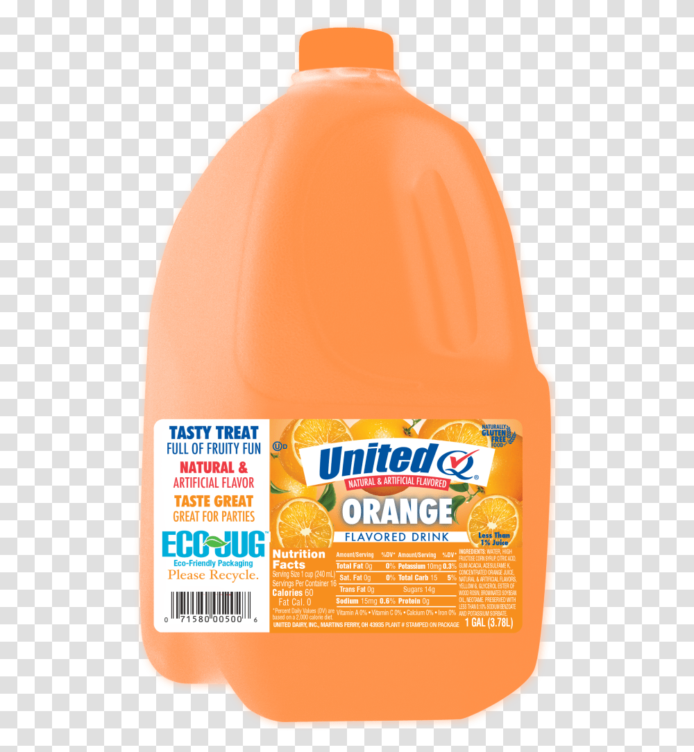 United Dairy, Juice, Beverage, Drink, Orange Juice Transparent Png