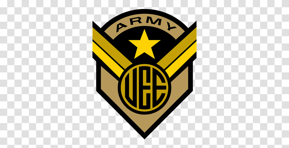 United Empire Of Earth Army Star Citizen Uee Navy Logo, Symbol, Military Uniform, Trademark, Star Symbol Transparent Png