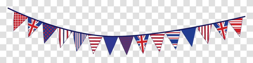 United Kingdom Flag Banner, Triangle, Texture, Furniture Transparent Png
