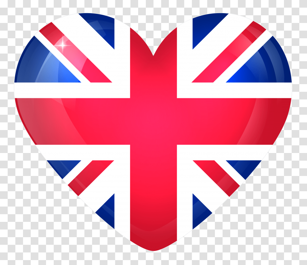 United Kingdom Large Heart, Logo, Trademark, First Aid Transparent Png