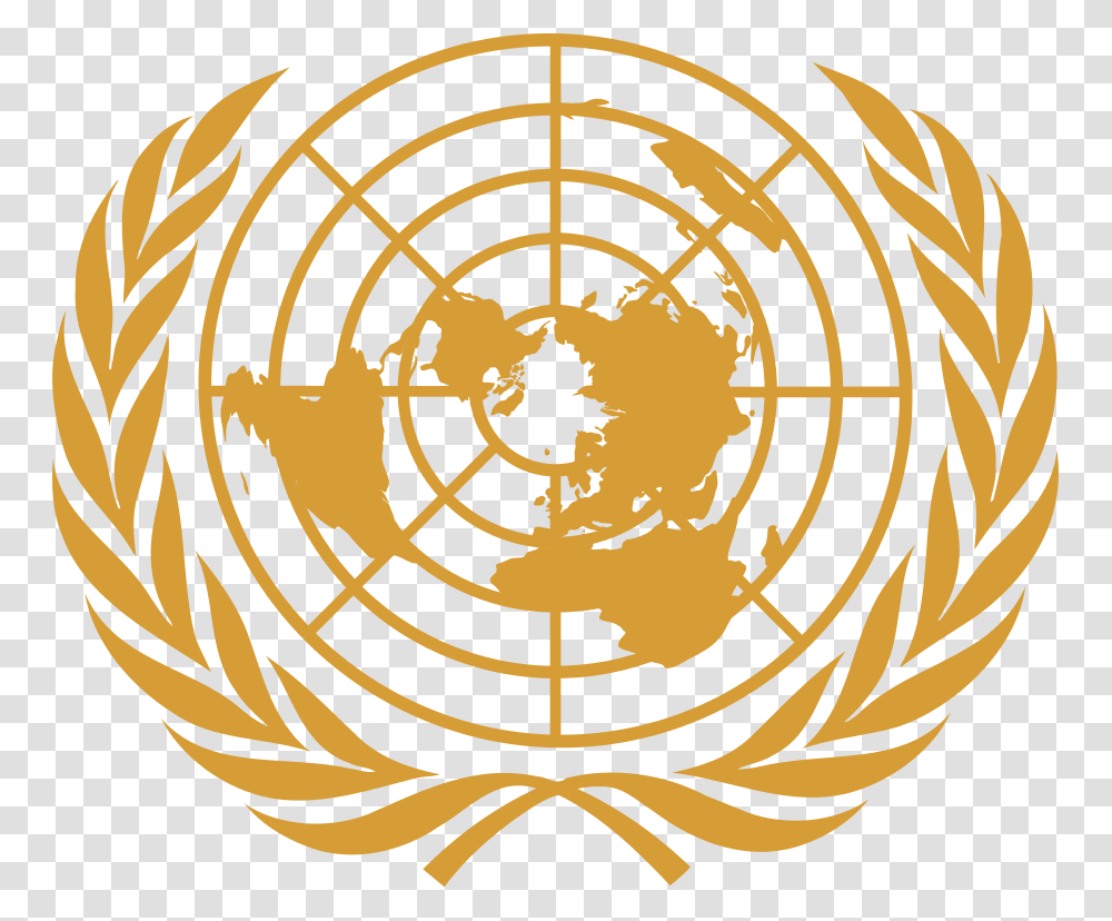 United Nations Coat Of Arms, Logo, Trademark, Emblem Transparent Png