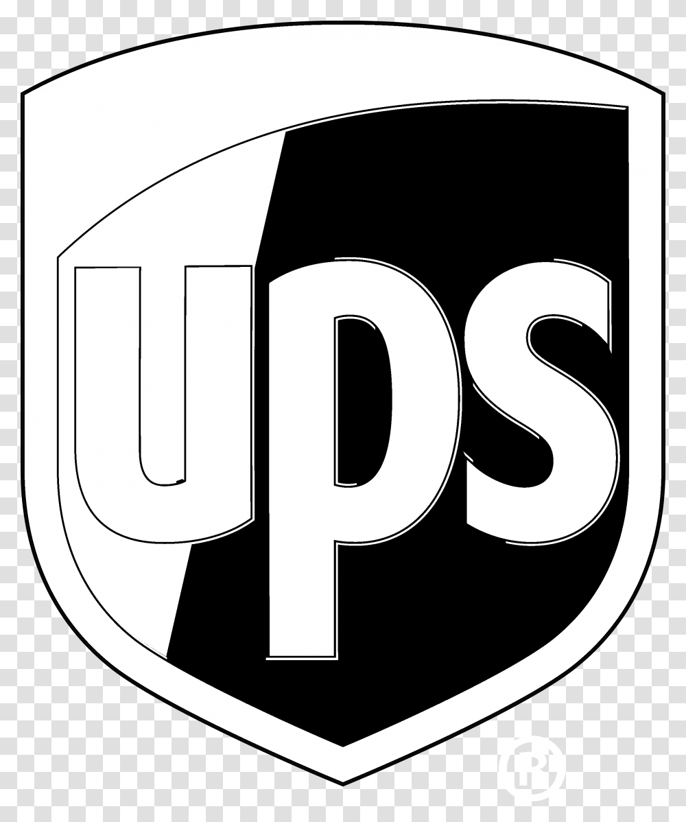 United Parcel Service Logo, Label, Number Transparent Png