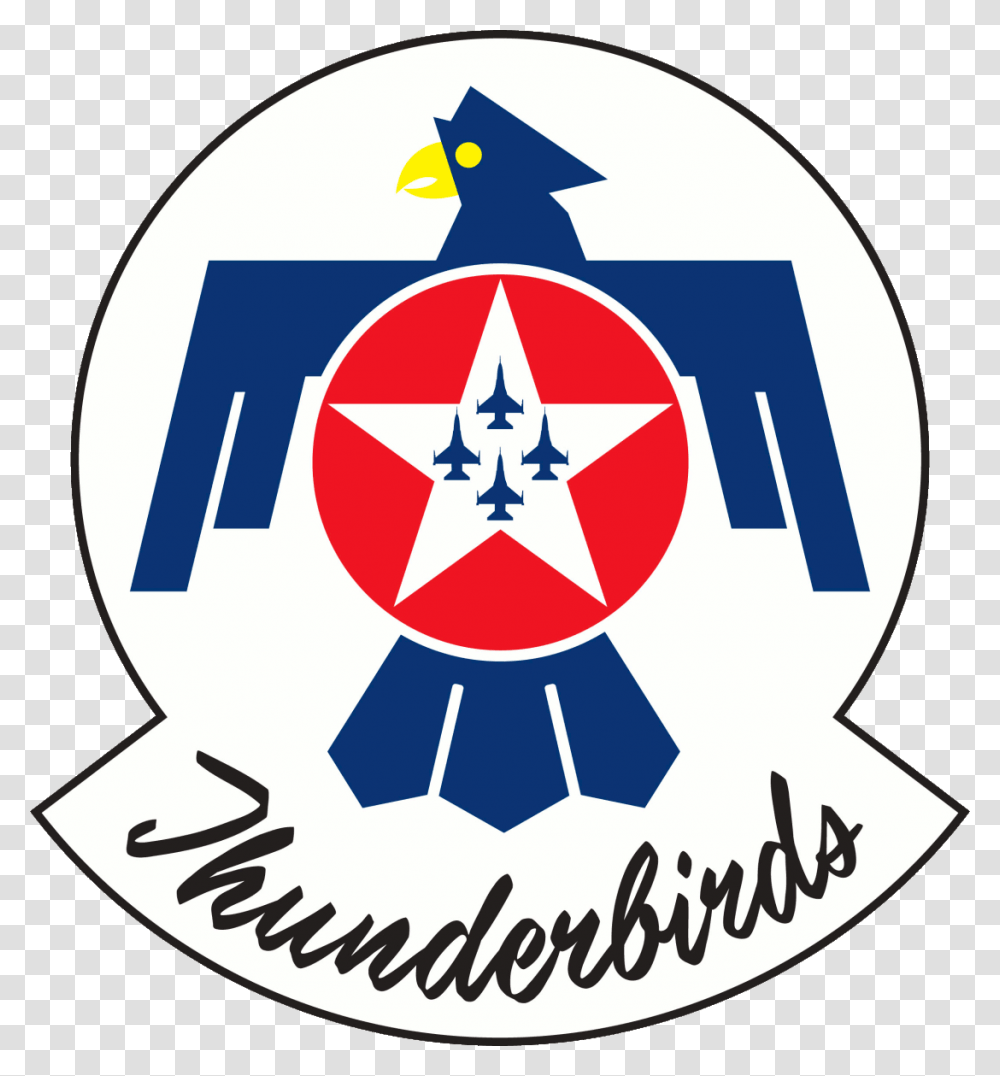United States Air Force Thunderbirds, Logo, Trademark, Star Symbol Transparent Png