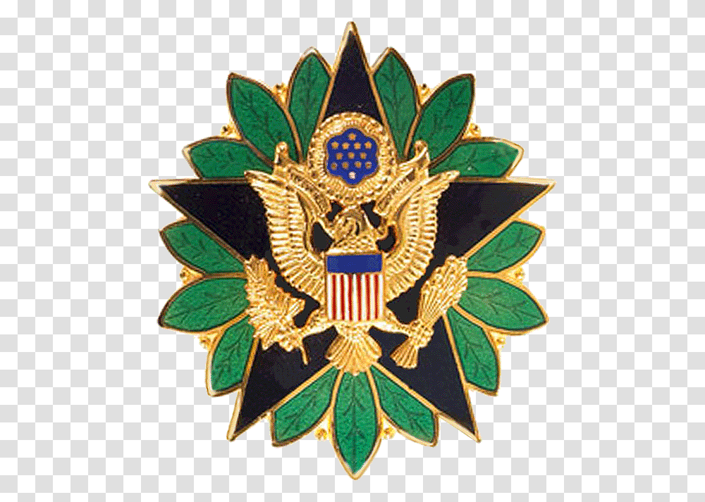 United States Army Staff Identification Badge Army Staff Badge, Logo, Trademark, Emblem Transparent Png