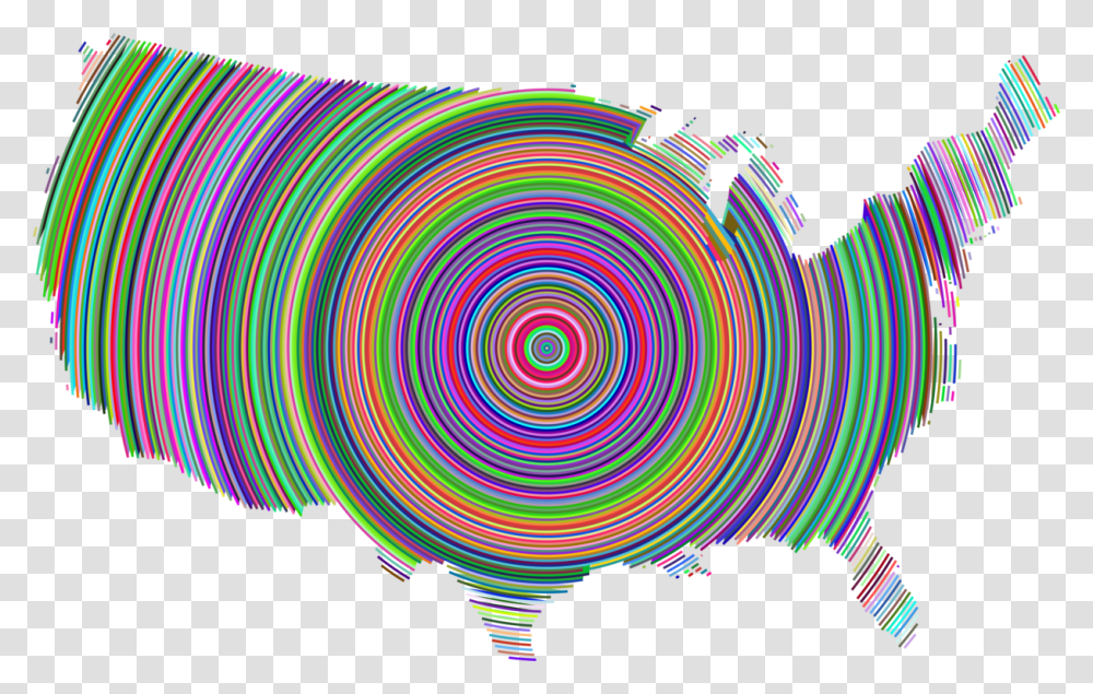 United States Concentric Objects Circle Geometry Computer Icons, Ornament, Pattern, Fractal, Spiral Transparent Png