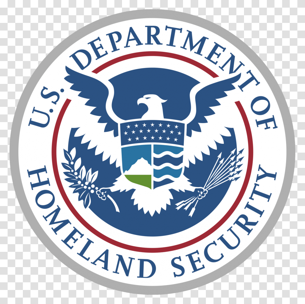 United States Department Of Homeland Security Logo Department Of Homeland Security, Label, Sticker Transparent Png