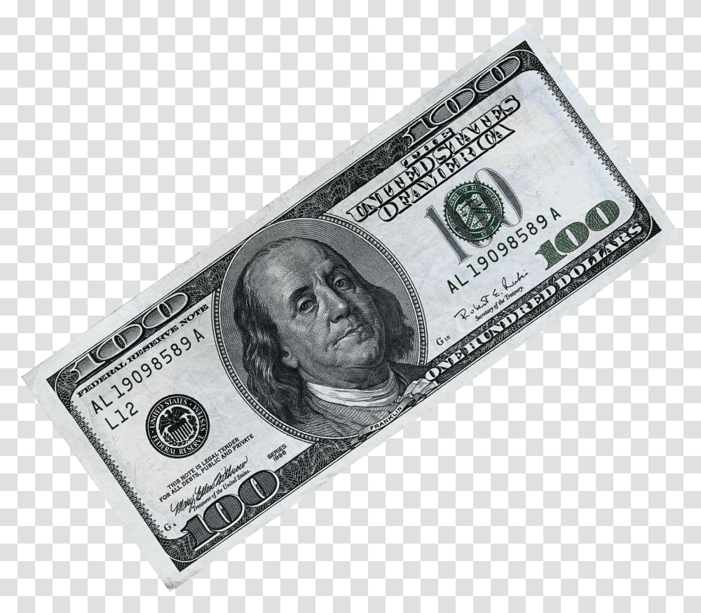 United States Dollar United States One Hundred Dollar Two One Hundred Dollar Bills Transparent Png