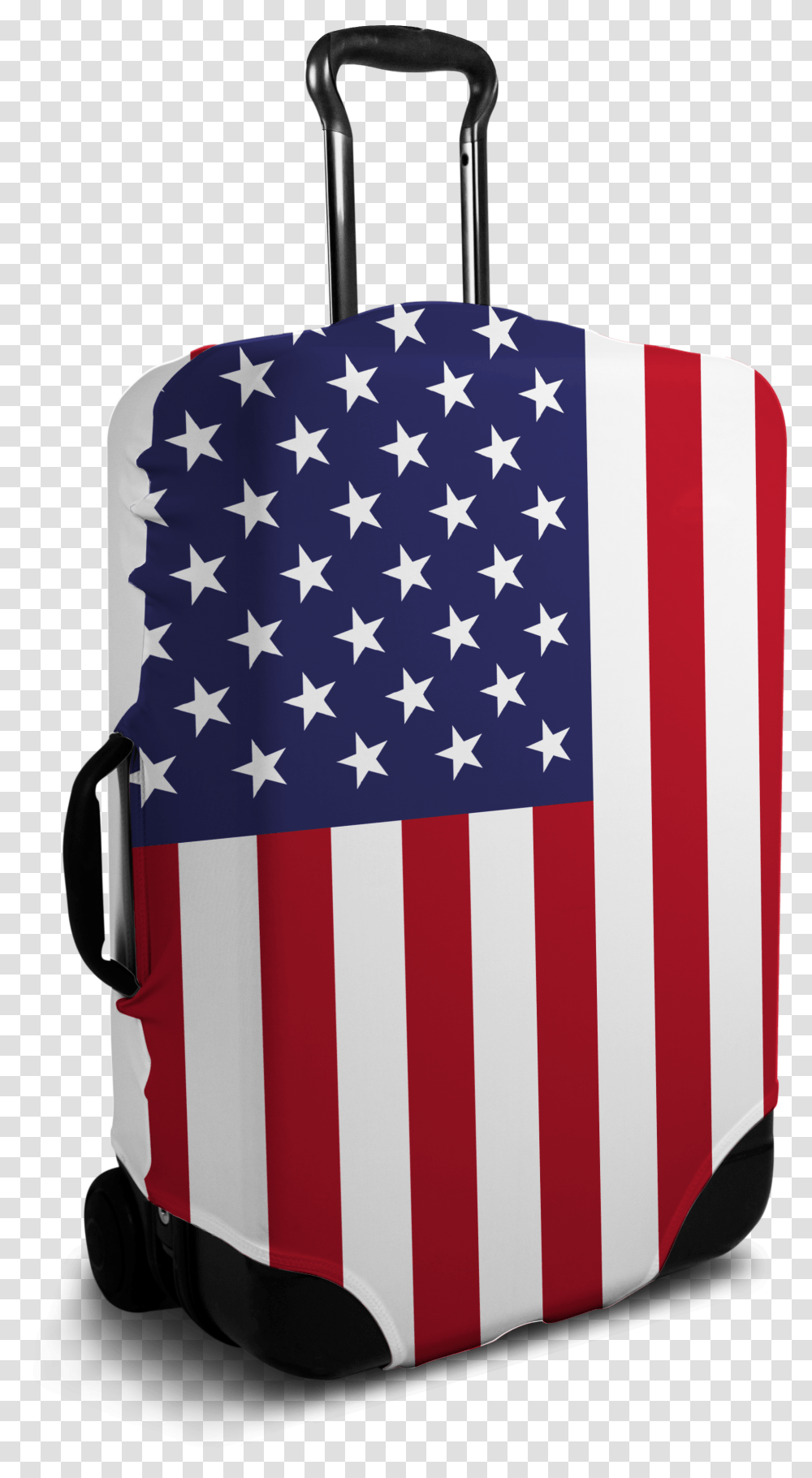 United States Flag Luggage CoverData Large Image Personalized Luggage With Face, American Flag, Purse, Handbag Transparent Png