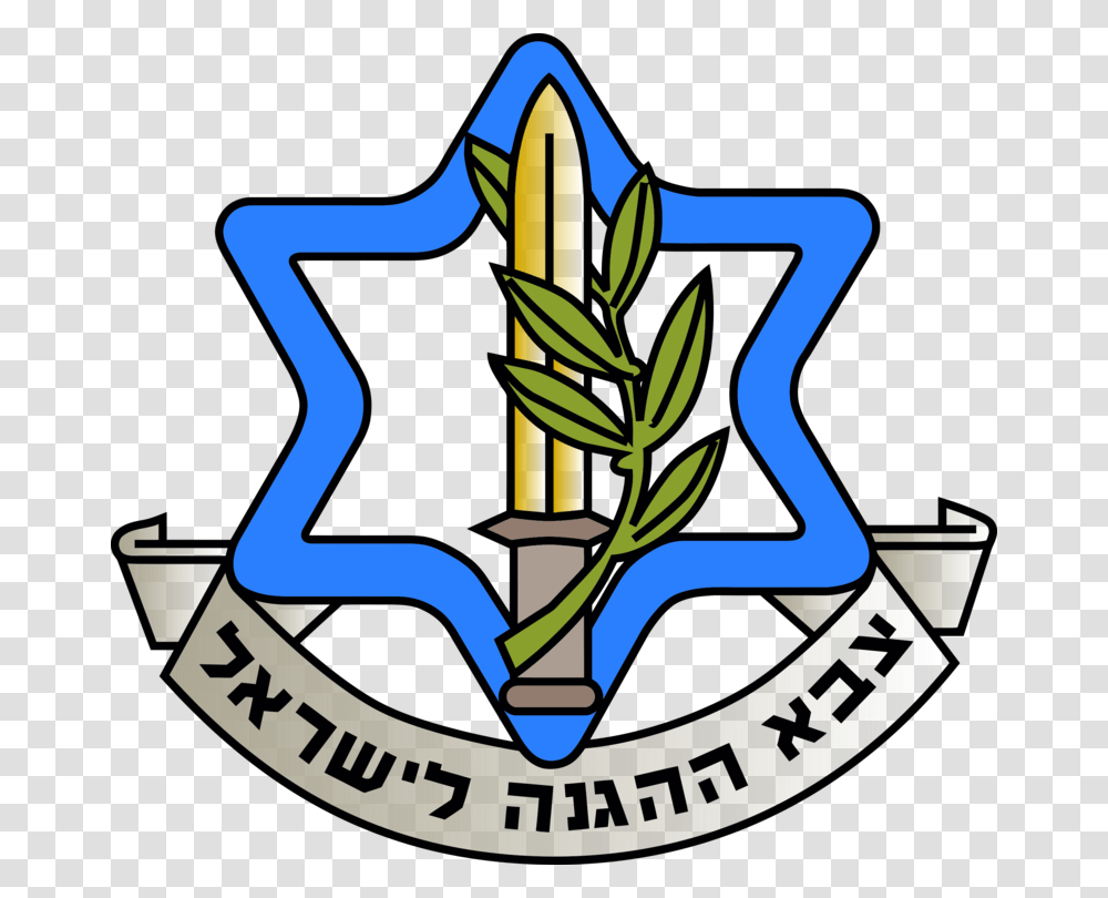 United States Israel Defense Forces Sticker Logo, Emblem, Number Transparent Png