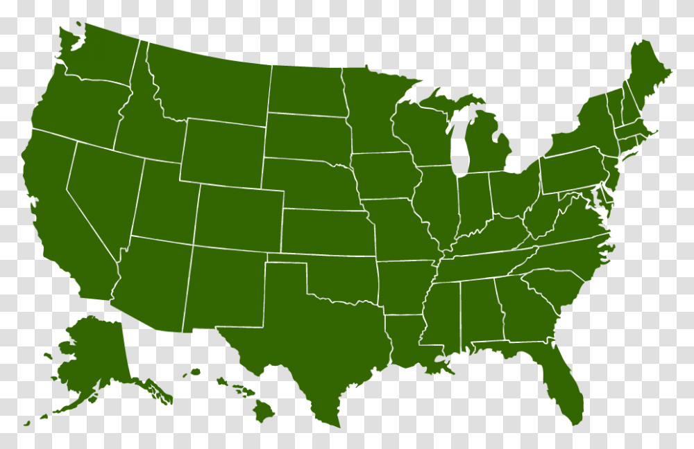 United States Map, Diagram, Plot, Atlas, Green Transparent Png