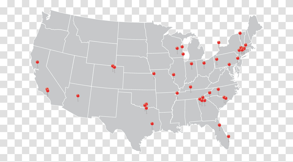United States Map Distance, Diagram, Plot, Atlas, Network Transparent Png