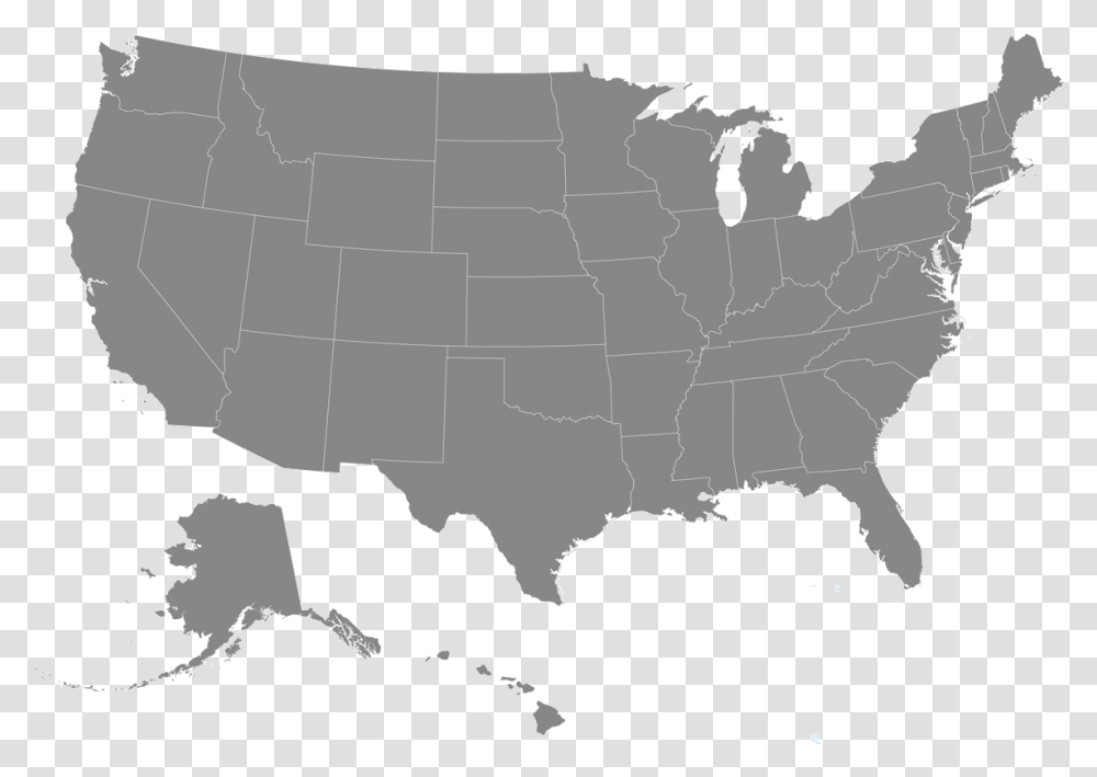 United States Map Grey, Diagram, Plot, Nature, Atlas Transparent Png