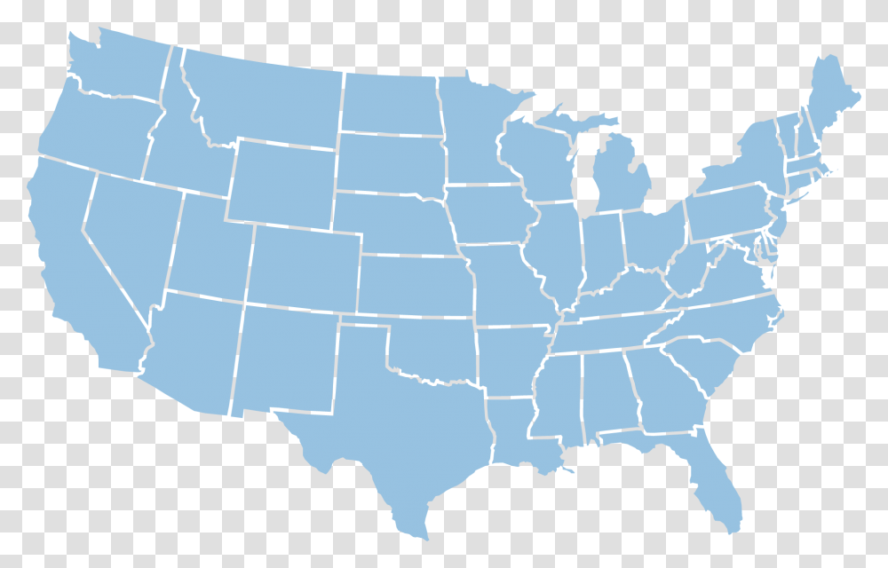 United States Map Map Of Us No Background, Plot, Diagram, Atlas, Nature Transparent Png
