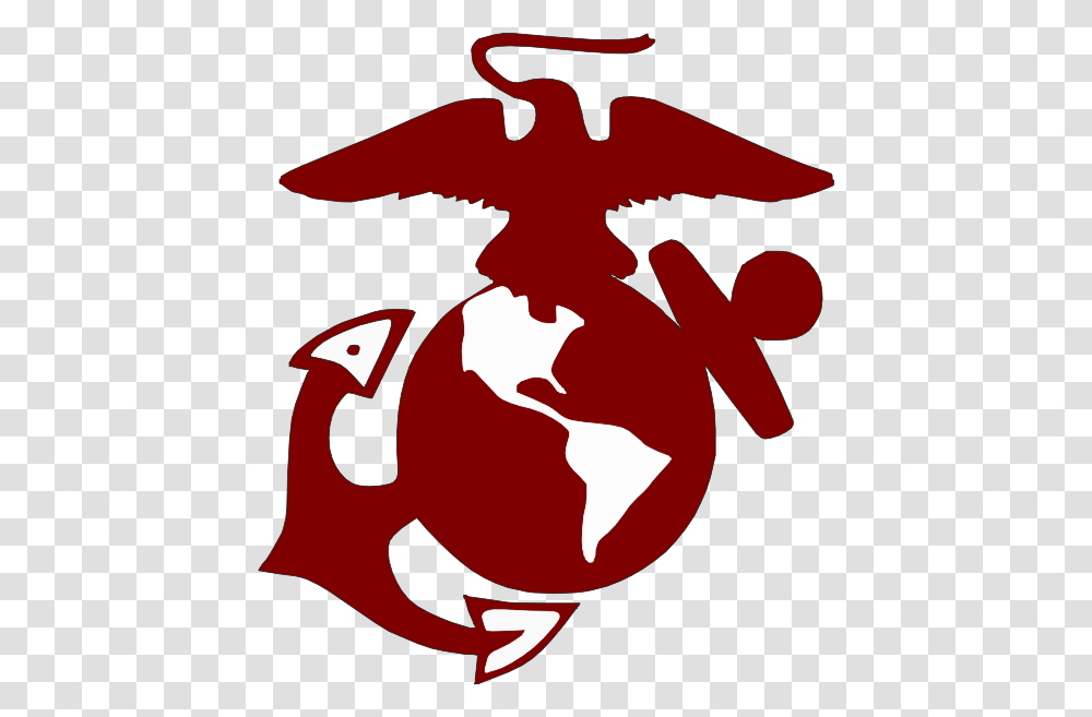 United States Marine Corps Eagle Globe And Anchor Marine Corps Logo Svg, Trademark, Cow, Cattle Transparent Png