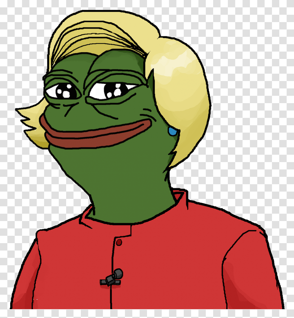United States Of America Face Green Facial Expression Hillary Clinton Pepe, Person, Human, Head, Plant Transparent Png